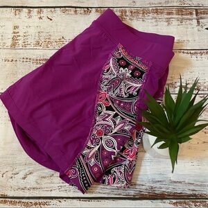 ATHLETA Workout run hike swim shorts purple Size XS extra small summer
